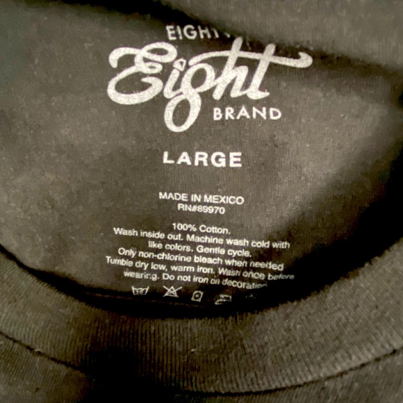 EIGHTY EIGHT BRAND Halloween Jack-o’-lantern T-Shirt Men’s Size Large - Picture 3 of 4